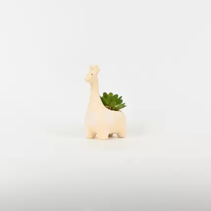 Giraffe Succulent Ornament
