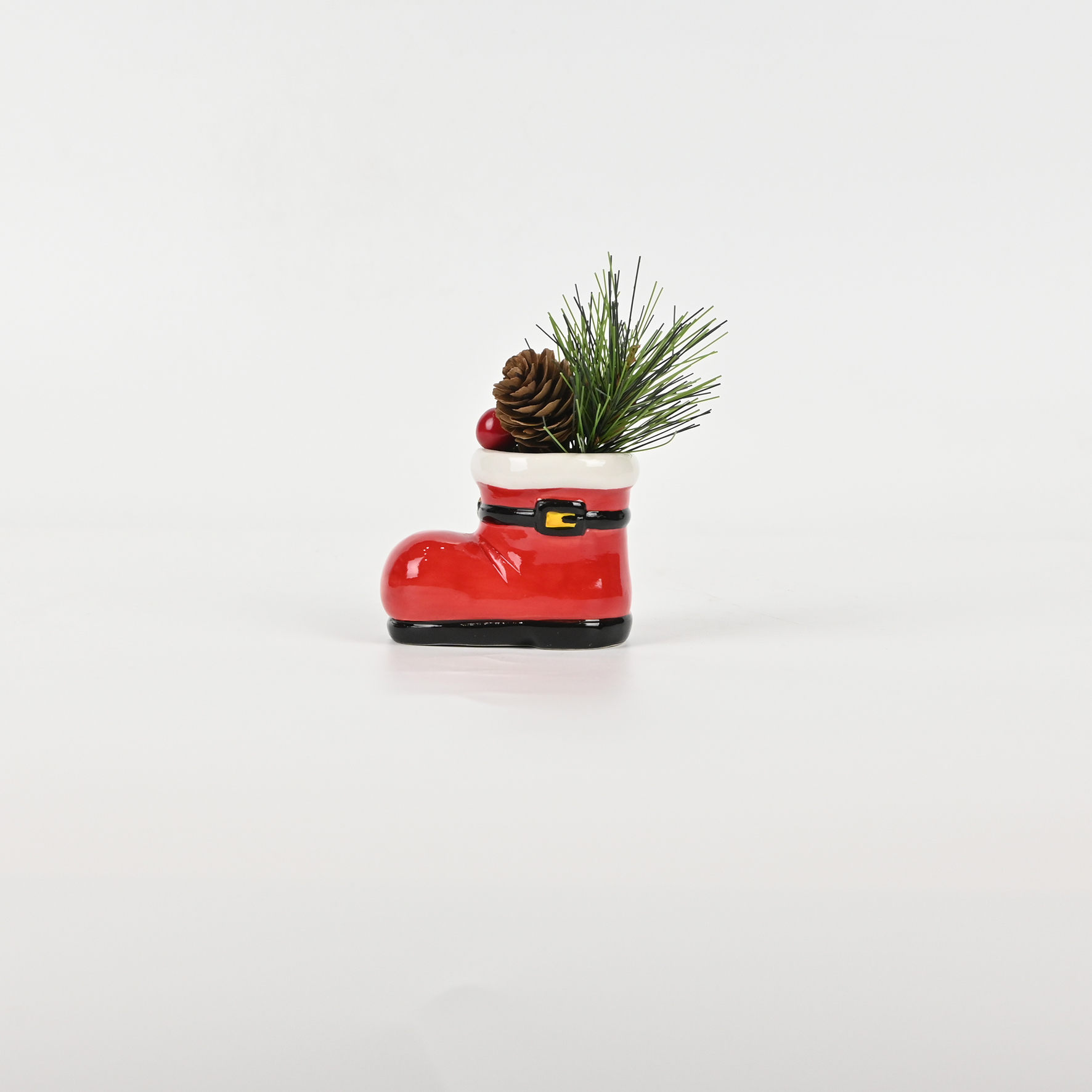 Christmas Boot Plant Ornament