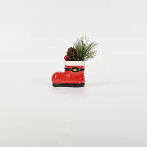 Christmas Boot Plant Ornament