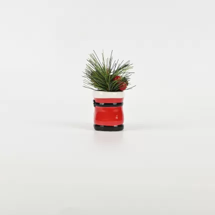 Christmas Boot Plant Ornament