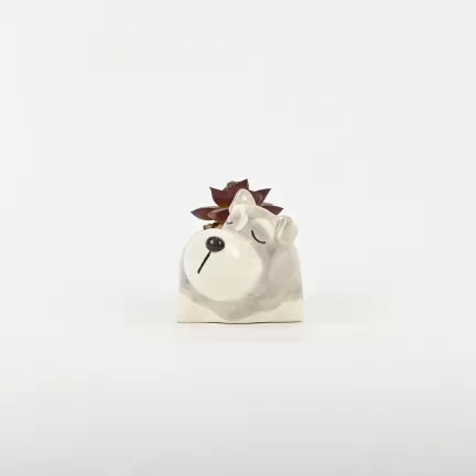 Cute Dog Succulent Ornament