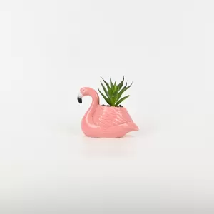 Flamingo Plant Ornament