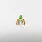 Rainbow Succulent Ornament