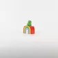 Rainbow Succulent Ornament