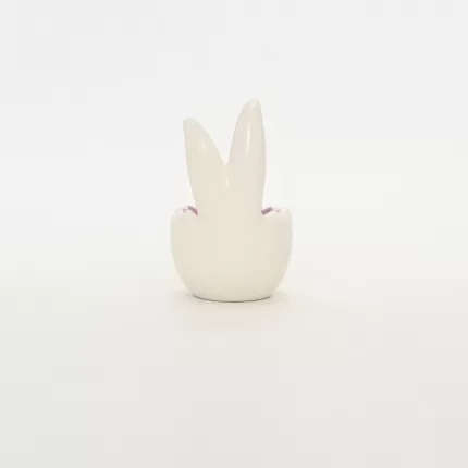 Bunny Ear Egg Cup-purple