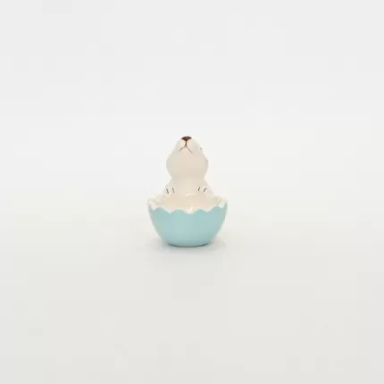 Bunny Egg Cup-blue