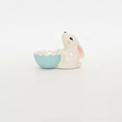 Bunny Egg Cup-blue