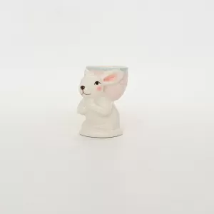 Bunny Backpack Egg Cup–pink&blue