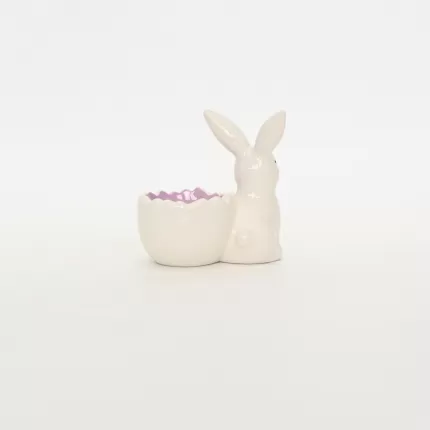 Bunny Egg Cup-purple