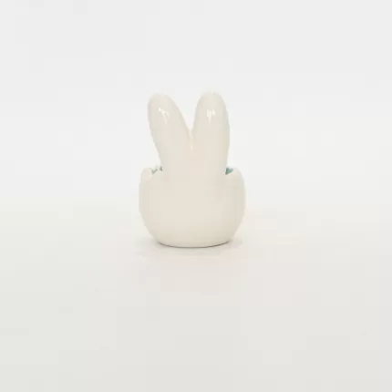 Bunny Ear Egg Cup-blue