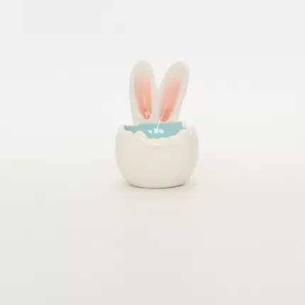 Bunny Ear Egg Cup-blue