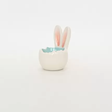 Bunny Ear Egg Cup-blue