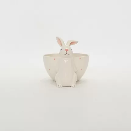 Bunny Bowl-white