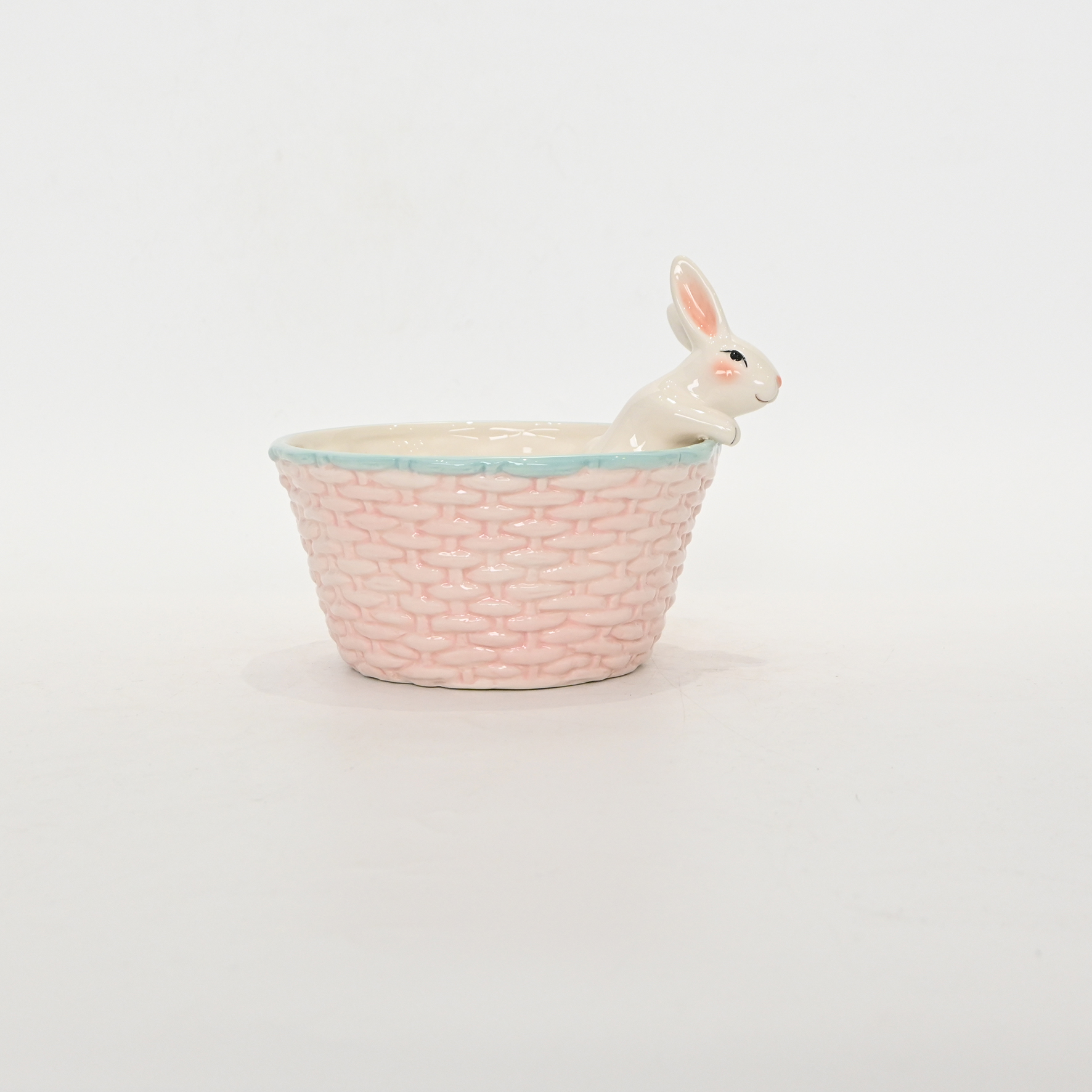 Bunny Backpack Bowl-pink