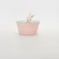 Bunny Backpack Bowl-pink