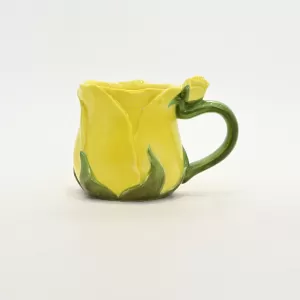 Flower Mug-yellow