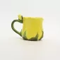 Flower Mug-yellow