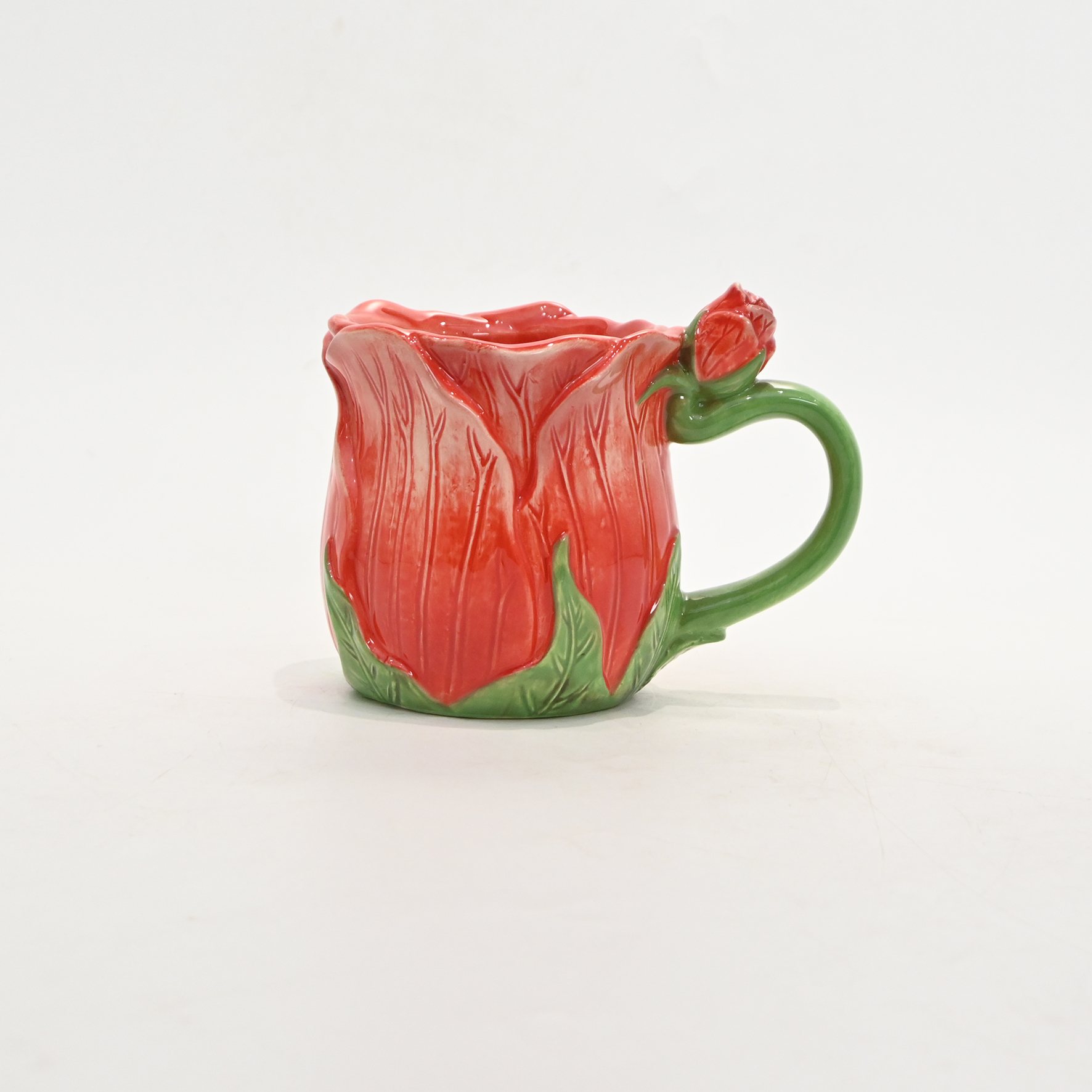 Flower Mug-red