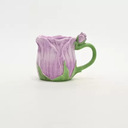 Flower Mug-purple