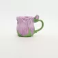 Flower Mug-purple