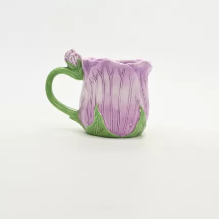 Flower Mug-purple