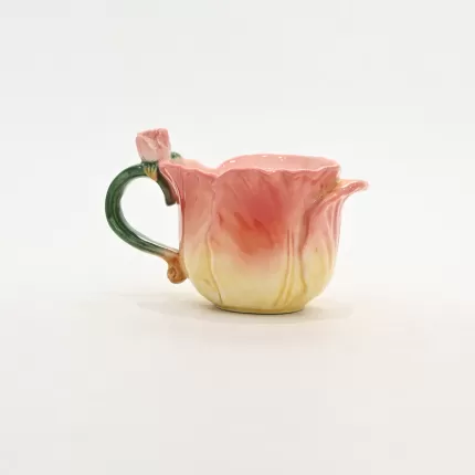 Flower Mug-yellow red