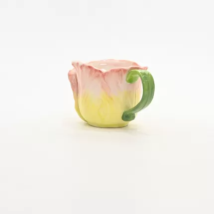 Flower Mug-yellow powder
