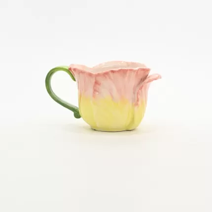 Flower Mug-yellow powder