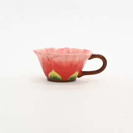 Flower Mug-gradient red