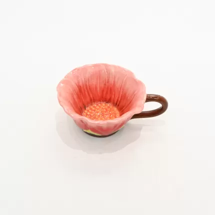 Flower Mug-gradient red