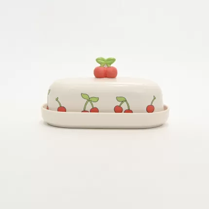 Cherry Butter Dish