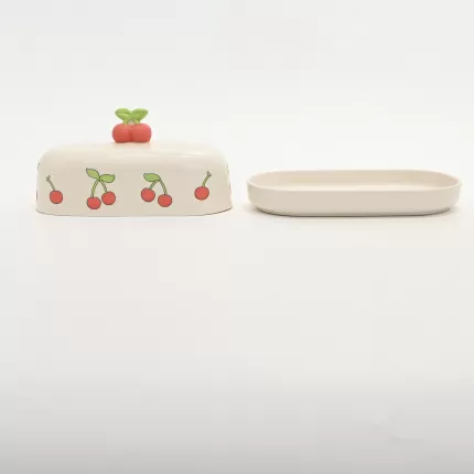 Cherry Butter Dish