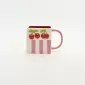 Striped Cherry Mug