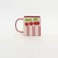 Striped Cherry Mug