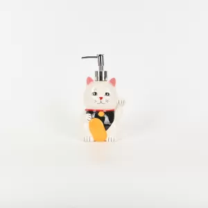 Lucky Cat Lotion Bottle