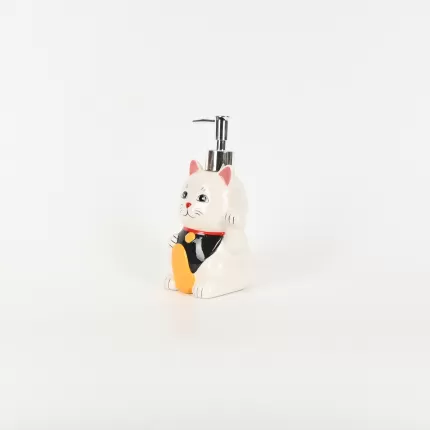 Lucky Cat Lotion Bottle
