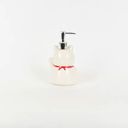 Lucky Cat Lotion Bottle