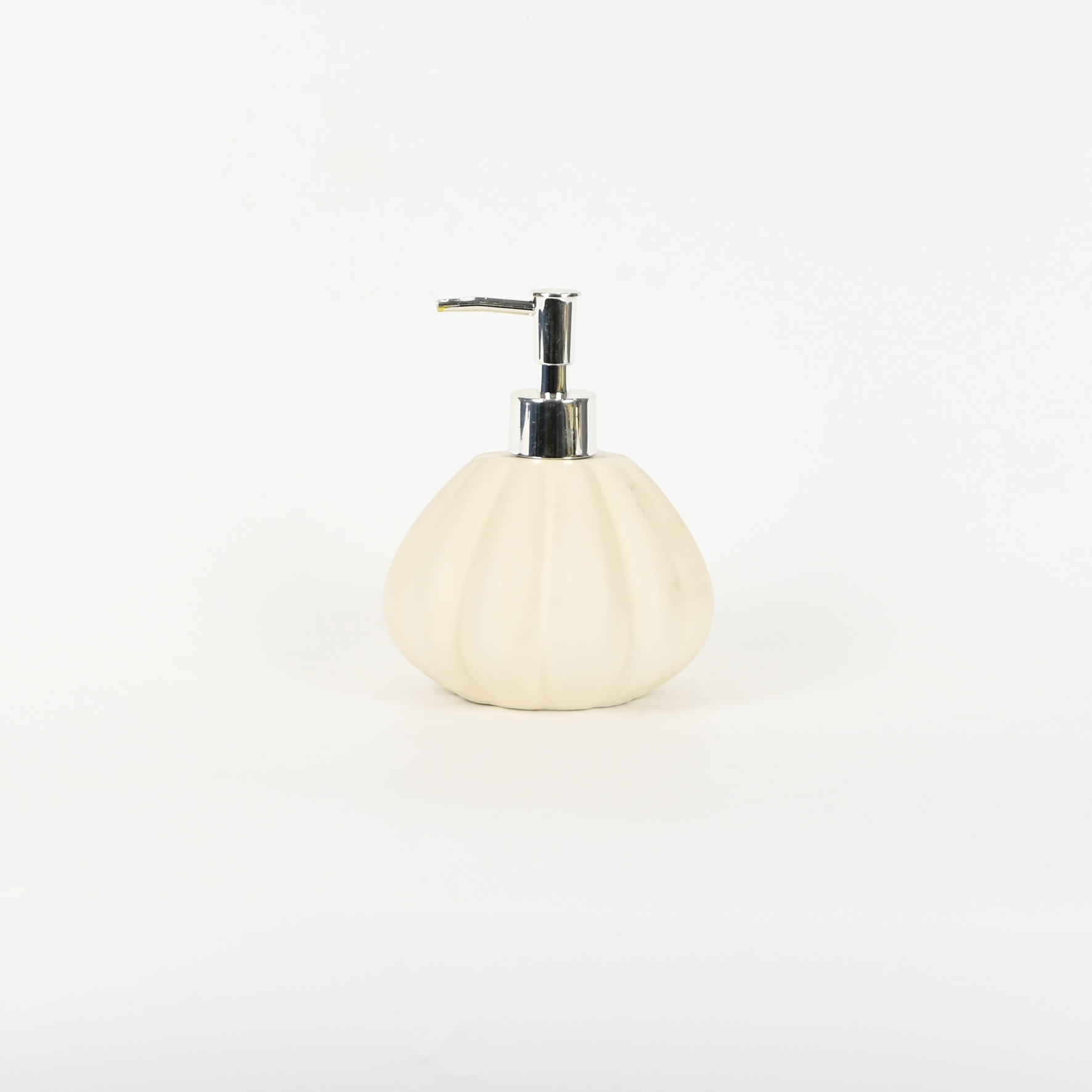 Pumpkin Embossed Lotion Bottle-white