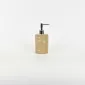 Geometric Embossed Lotion Bottle-earth tone