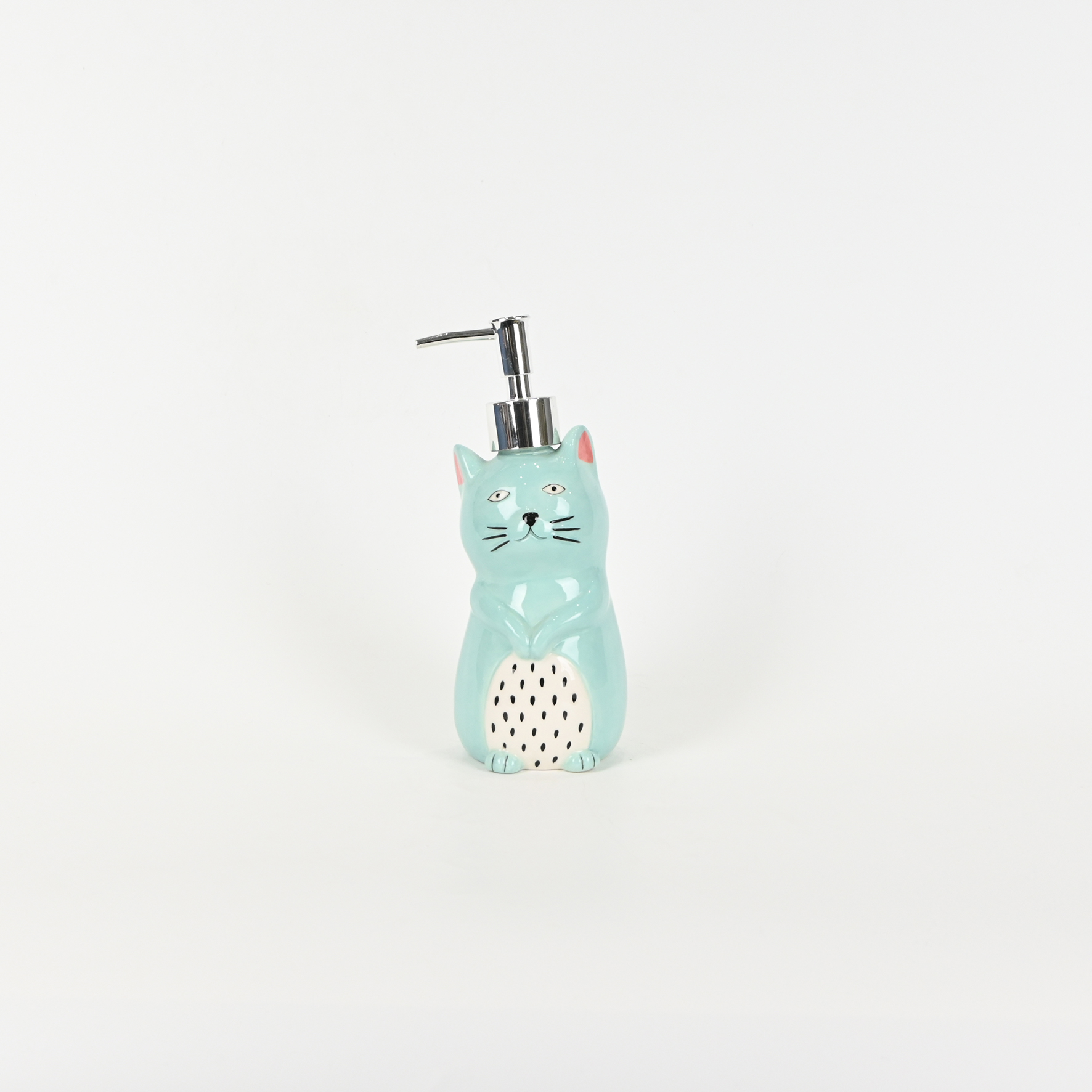 Cat Lotion Bottle-sky blue