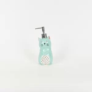 Cat Lotion Bottle-sky blue