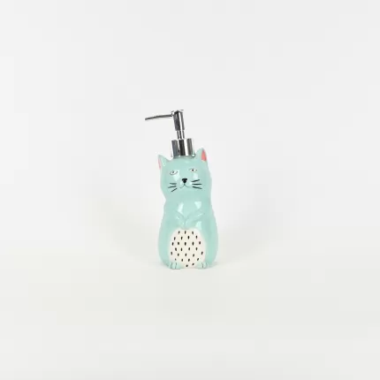 Cat Lotion Bottle-sky blue