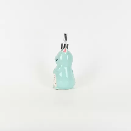 Cat Lotion Bottle-sky blue