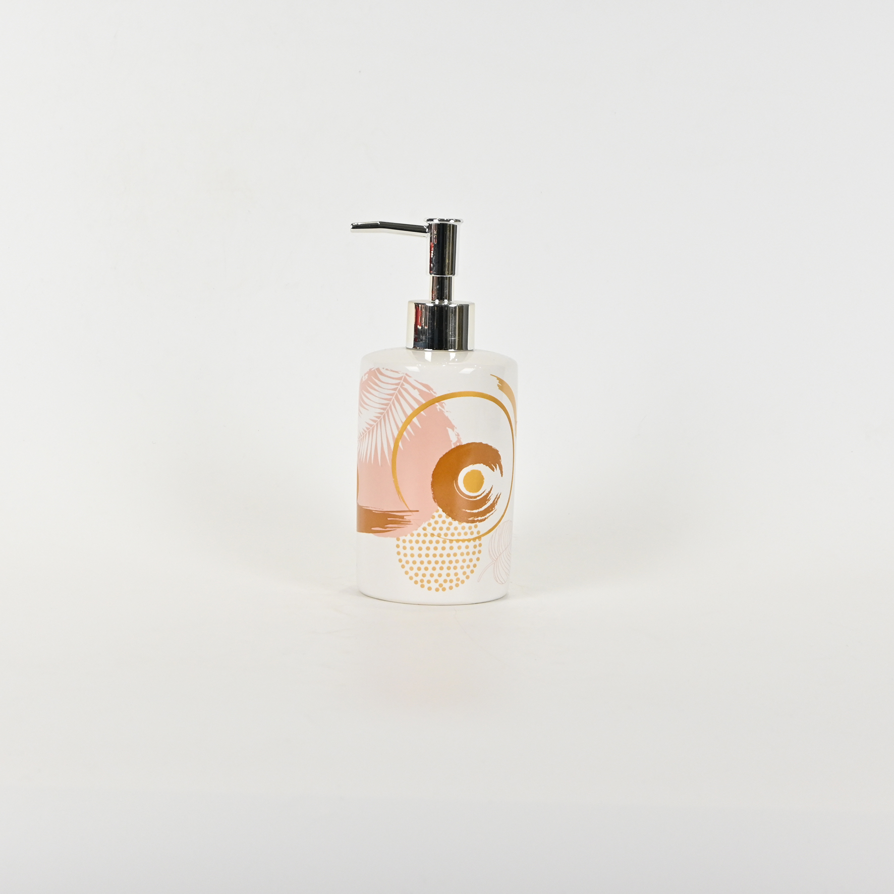 Geometric Rainforest Lotion Bottle