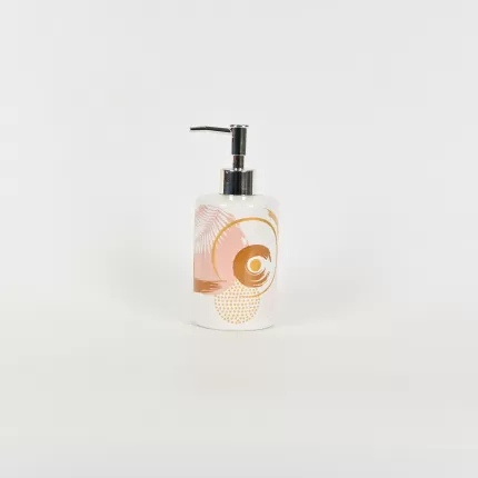 Geometric Rainforest Lotion Bottle