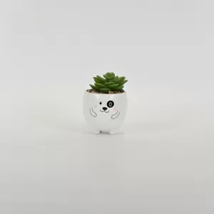 Little Dog Succulent Ornament