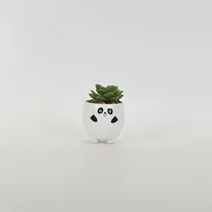 Panda Succulent Ornament