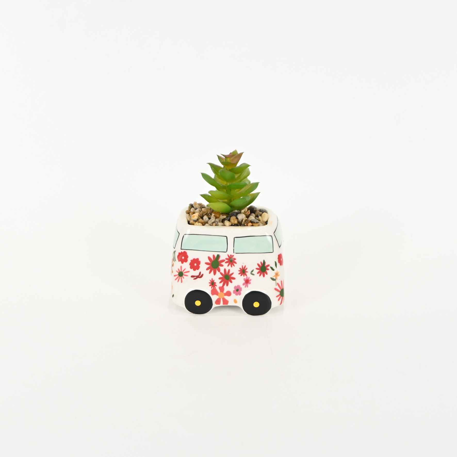 Flower Car Succulent Ornament