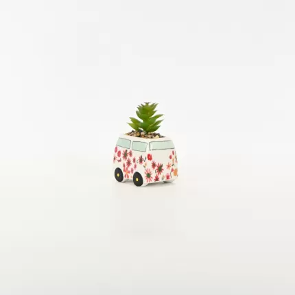 Flower Car Succulent Ornament