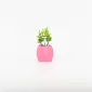 Geometric Embossed Plant Ornament